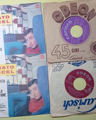 4 dischi 45 giri Renato Rascel