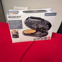 Piastra doppia per waffel 1200 watt