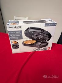 Piastra doppia per waffel 1200 watt