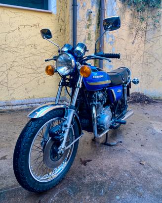 Kawasaki KZ400 OHC 1975 Conservata FMI + Ricambi