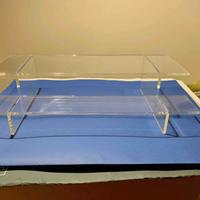 espositore in plexiglass