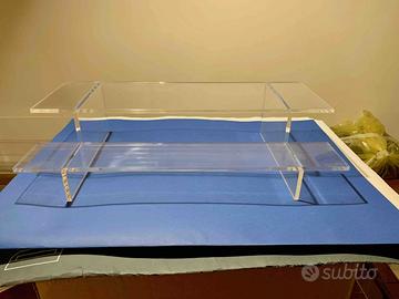 espositore in plexiglass