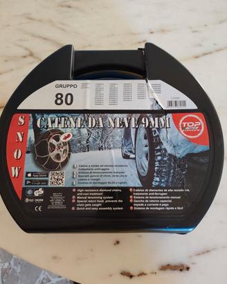 Catene da neve 9 mm per auto.. 