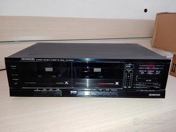 Piastra Stereo doppia cassetta Kenwood