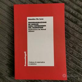 Programmazione ed analisi degli esperimenti nel ma