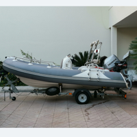 Gommone con honda bf40e