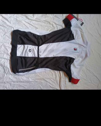 maglia corsa Giordana Carbone donna 