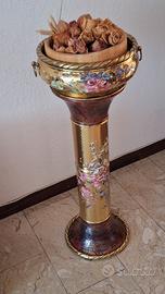 colonna decorativa portavaso