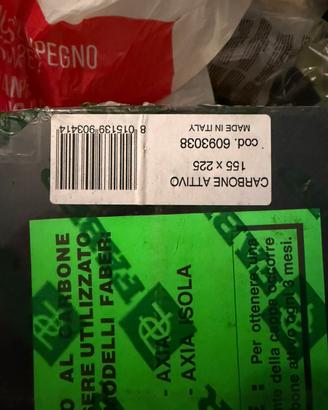 Coppia Filtri Carbone Originali FABER 6093038