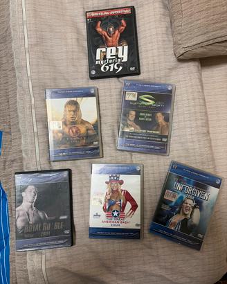 Collezione dvd wrestling
