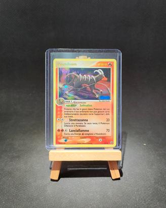 Carta Pokemon Houndoom 7 Ex Forze Segrete Stamped