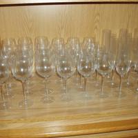 36 Bicchieri in cristallo Rogaska - Trattabile