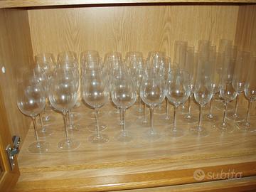 36 Bicchieri in cristallo Rogaska - Trattabile