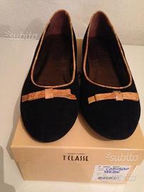 Ballerine camoscio Alviero Martini