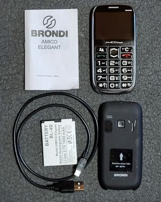 Brondi Cellulare Amico Elegant per pezzi ricambio