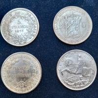 LOTTO MONETE INGHILTERRA, OLANDA, INDOCINA E FRAN