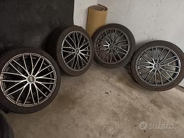 cerchi oz  e gomme invernali 18 politici per Ford