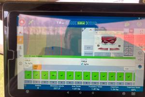 Trimble GFX750 guida parallela rtk