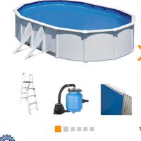 Piscina fuori terra 5x3 e gazebo a 1000 euro