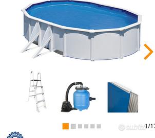 Piscina fuori terra 5x3 e gazebo a 1000 euro