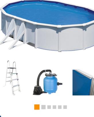 Piscina fuori terra 5x3 e gazebo a 1000 euro