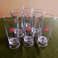 bicchieri vintage pubblicitari 