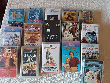 collezione musical vhs