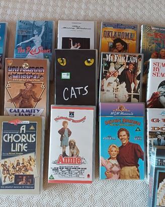 collezione musical vhs