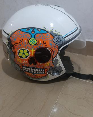 casco cgm Mexican skull, taglia L