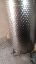 Botte in acciaio inox per vinificazione