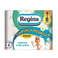 120 rotoli carta igienica Regina alla camomilla 