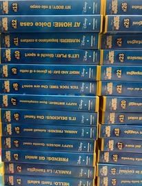 Collezione completa vhs Disney Magic English 1-26
