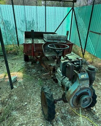 Motozappa 4X4 diesel cilindrata 450