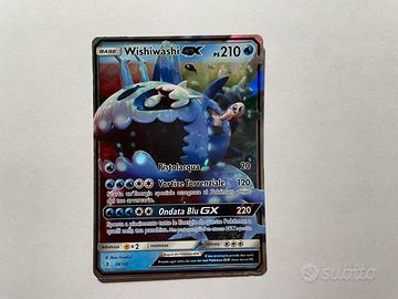 carte pokemon wishiwashi gx