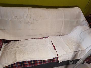 lenzuolo matrimoniale di puro lino