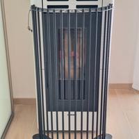 Barriera protezione stufa a pellet per bambini 