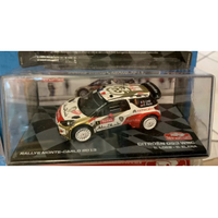 Die cast Modellino Auto Citroen DS3 WRC Rally 1/43