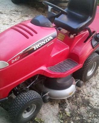 trattorino tagliaerba honda 2417