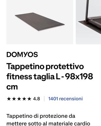 Tappetini per attrezzi palestra