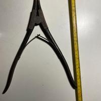 Pinza per anelli elastici (seeger)