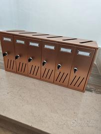 Cassetta posta condominiale 6 posti