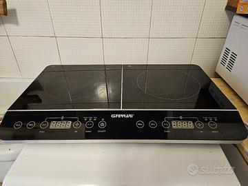 Piastra ad Induzione Doppia Ferrari G10047 