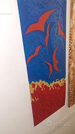 quadro gabbiani