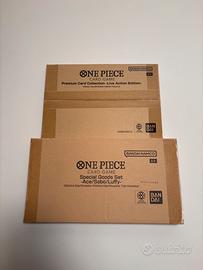 Bundle One Piece Set Ace,Sabo,Luffy + Premium Live
