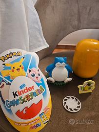 Snorlax uovo kinder pokemon 