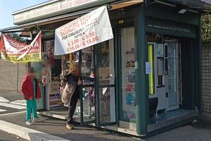 Attività edicola con distributore bevande h24