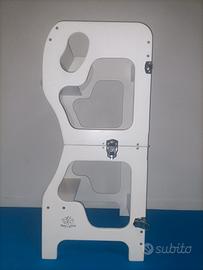 Torre Montessoriana baby wood convertibile