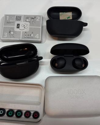 Sony WF-1000XM5 Cuffie Wireless + 2 Custodie regal