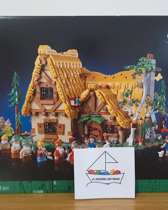 LEGO 43242 Cottage di Biancaneve NUOVO 