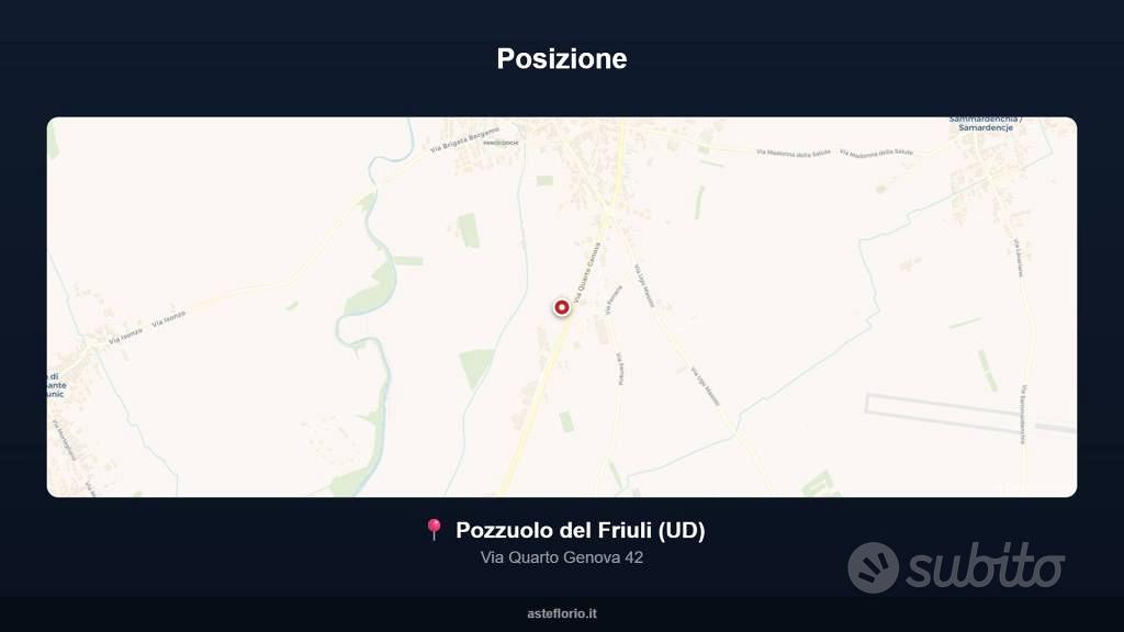 Immobile in asta di 583 m² a Pozzuolo del Friuli - Vista 3